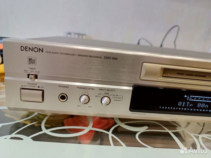 Denon mini disc recorder DMD-800