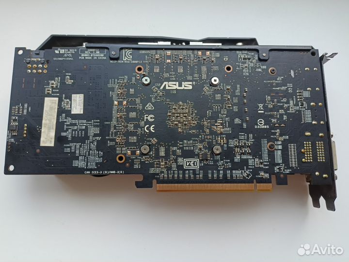 Видеокарта asus strix rx 470 8 gb