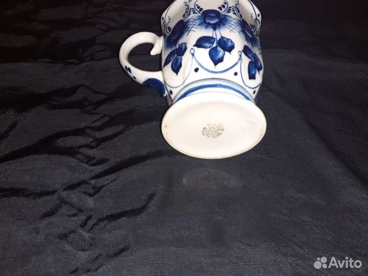 Фарфоор, Гжель,Кружка,кубок,чашка,Россия
