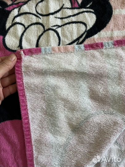 Полотенце пляжное для девочки дисней