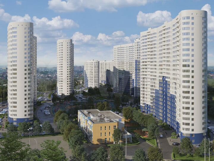 2-к. квартира, 62,7 м², 17/18 эт.