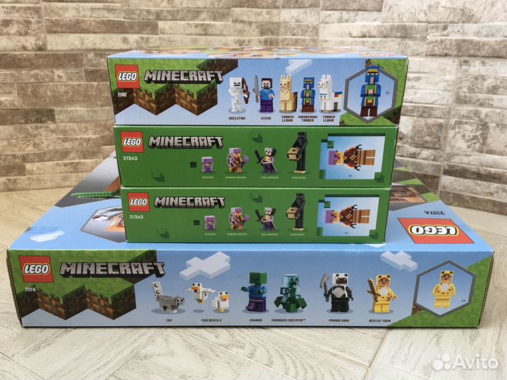 Новые наборы Lego Minecraft