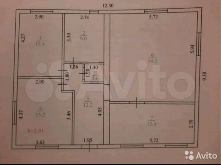 Дом 100 м² на участке 8,8 сот.