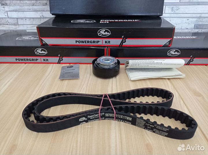 Комплект грм Гейтс на Приора Ларгус 8 клапанный