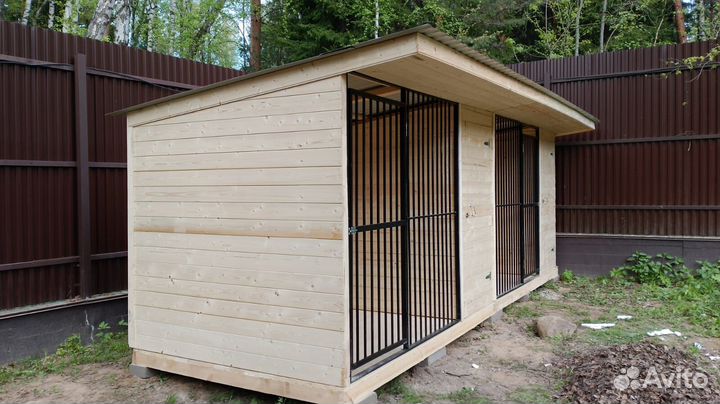 Вольер сделаем за 2 дня