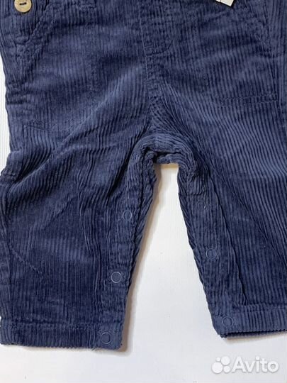 Комбинезон брюки вельветовые на мальчика 68