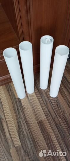 Трубы пластиковые для стоек и тумб