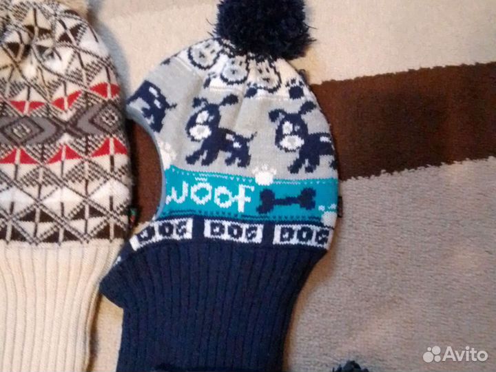 Шапка шлем, манишки