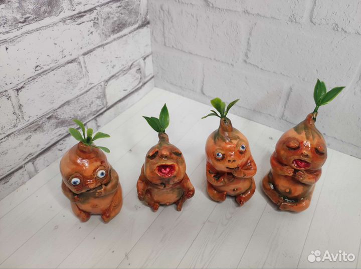 Наборы фигурок мандрагор по миру Гарри Поттера