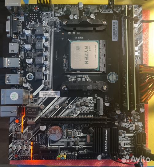 Комплект Ryzen 5 2400G на B450