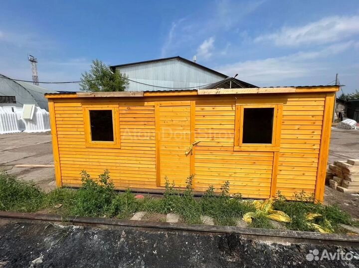 Бытовка деревянная новая