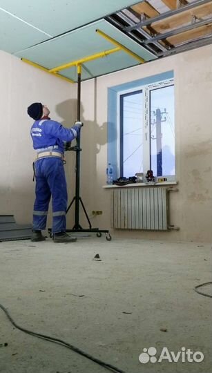 Подъёмник для гипсокартона, гвл, OSB