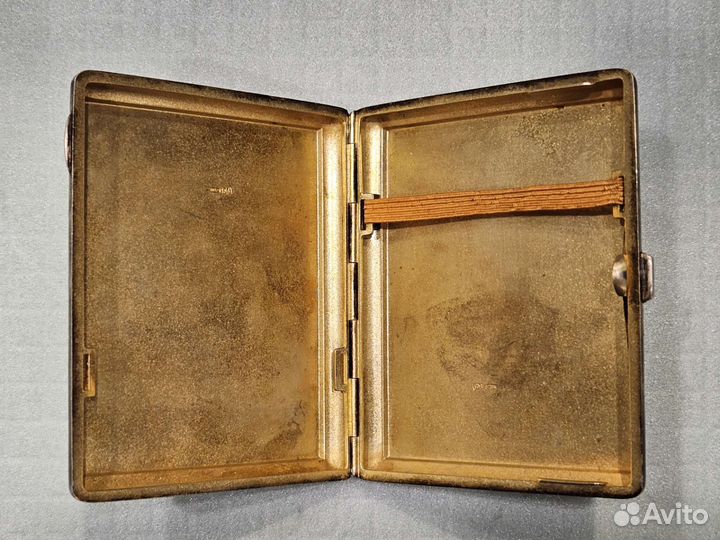 Портсигар серебряный СССР