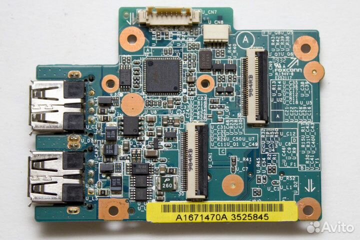 USB плата 1P-108AJ03-6011 для Sony vgnsr