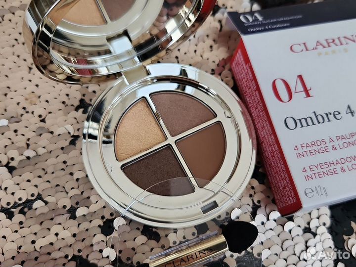 Clarins ombre 4 couleurs Четырехцветные тени 04