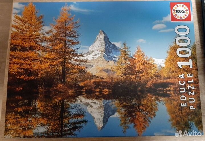 Пазлы Educa, Clementoni, Ravensburger 1000 деталей