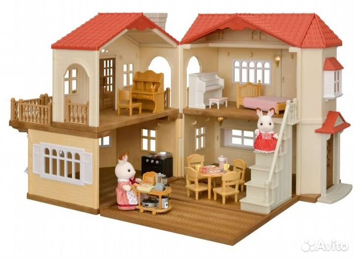 Sylvanian Families большой дом со светом