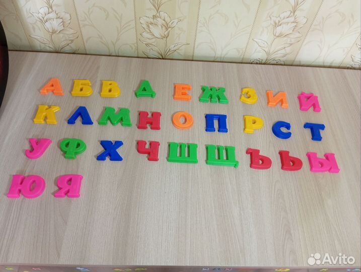 Магнитные буквы (Магнитная азбука)