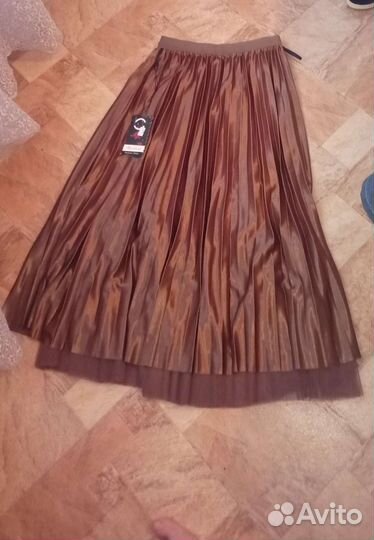 Юбка плиссе новая
