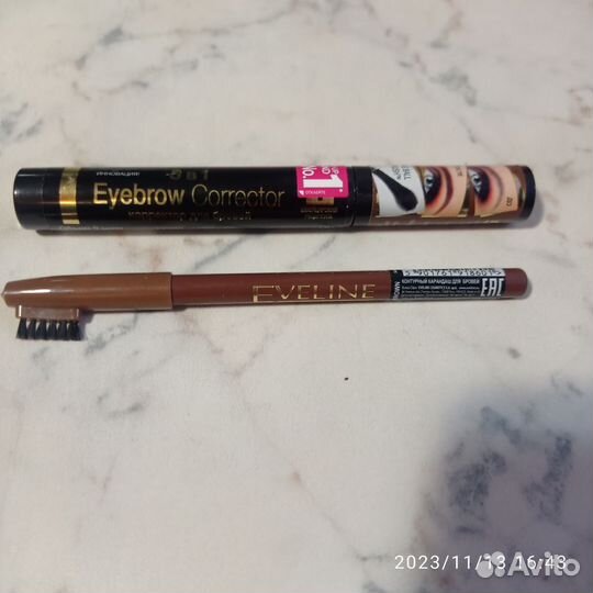 Тушь для бровей Эвелин с карандашом Эвелин, Боржуа