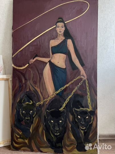 Картина маслом на холсте 