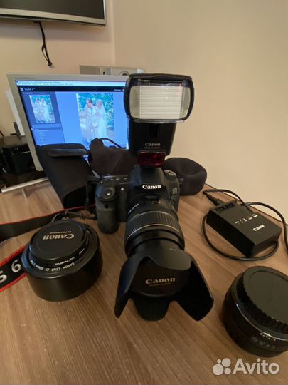 Canon EOS 60D + 3 объективна