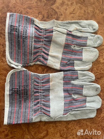 Перчатки спилковые