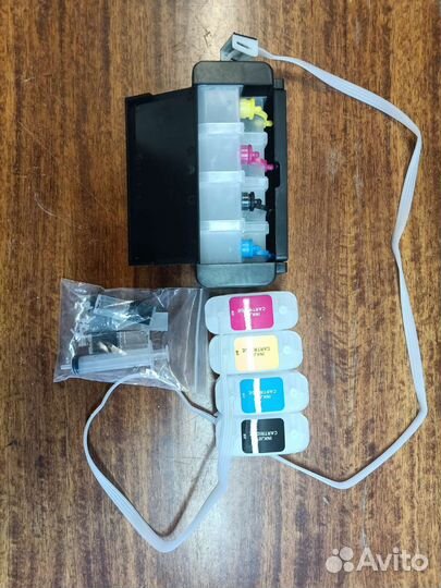 Система непрерывной подачи чернил)для принтера hp