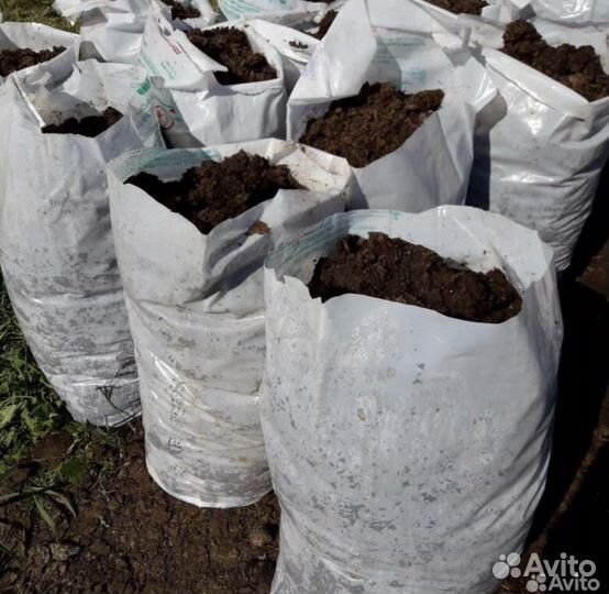Чернозем в мешках