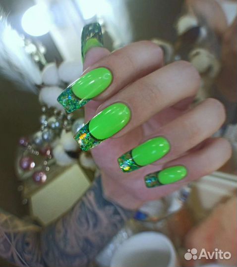 Маникюр, Парафинотерапия, Наращивание