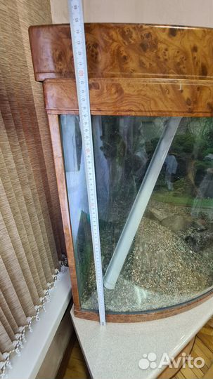 Угловой Аквариум с тумбой jebo