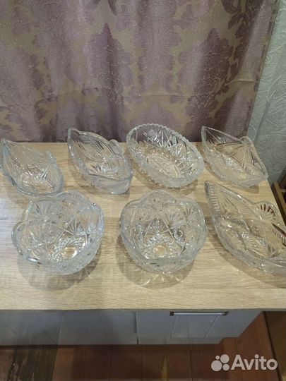 Вазы хрустальные СССР