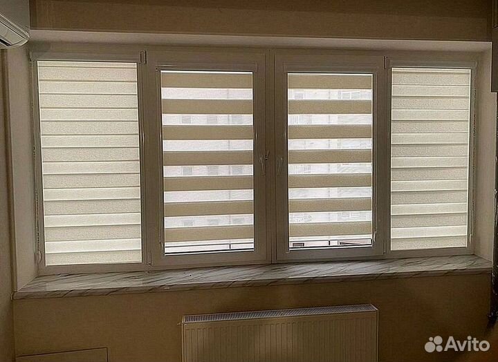 Рулонные шторы и жалюзи