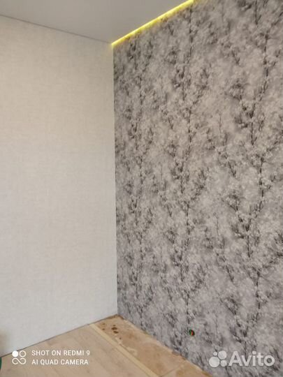 Поклейка обоев