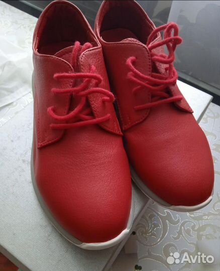 Ботинки натуралка 38