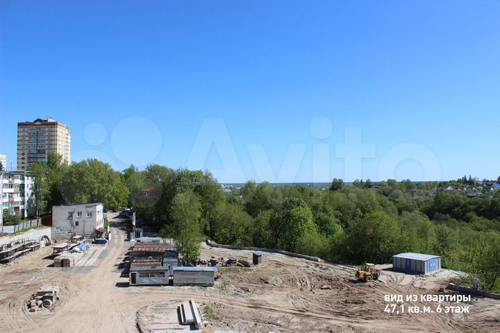 1-к. квартира, 47,1 м², 6/9 эт.