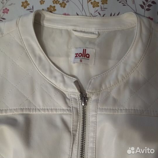 Продам кожаную куртку Zolla