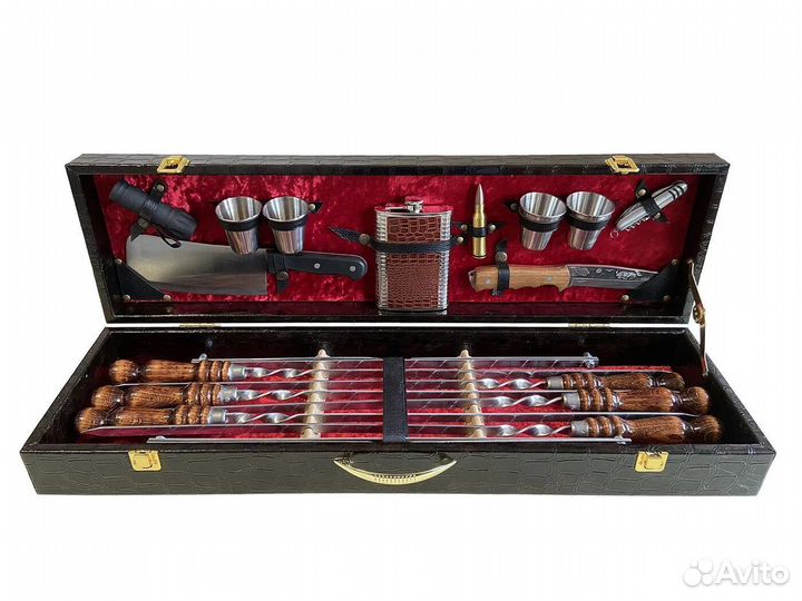 Шашлычный набор в кейсе