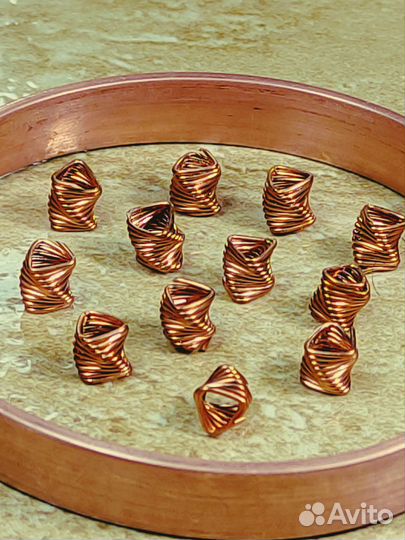 Медная Насадка спн 5х6х0,5мм 1кг+пыж