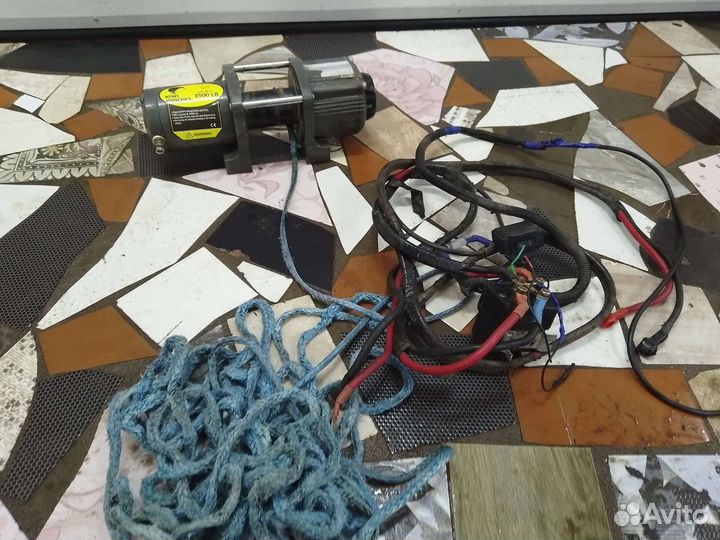 Лебедка для квадроцикла бу