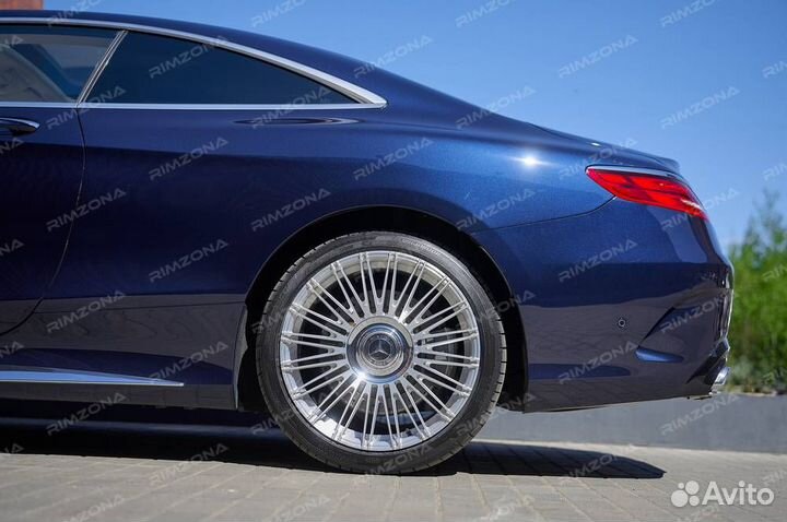 Кованые диски R20 на mercedes S-class coupe