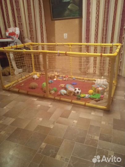 Большой складной детский манеж