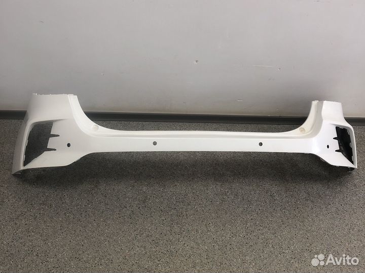 Бампер задний Белый Kia Rio X-Line 2021