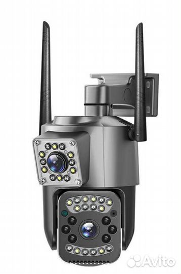 Двухобъективная 4G/WiFi камера V380 Pro RNR SC03-4