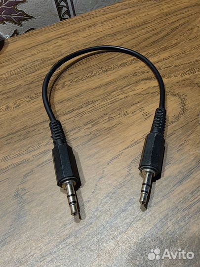 Кабель аудио mini jack 3.5 - 3.5 mm, б/у, рабочий