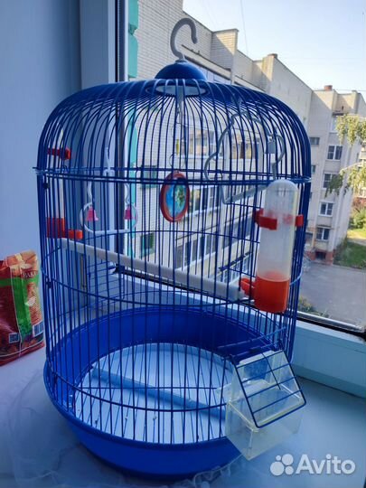 Клетка для птиц круглая