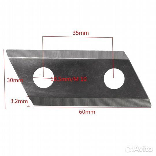 Нож лезвие для дробилки измельчителя