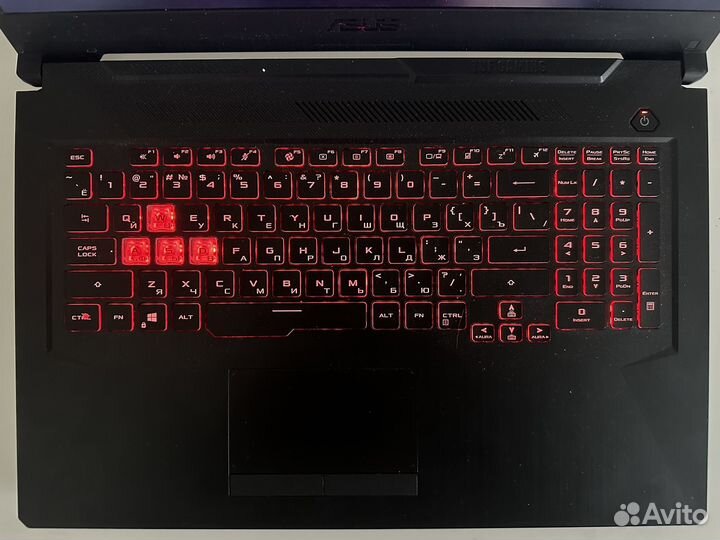 Игровой ноутбук asus Tuf Gaming f17 FX706LI