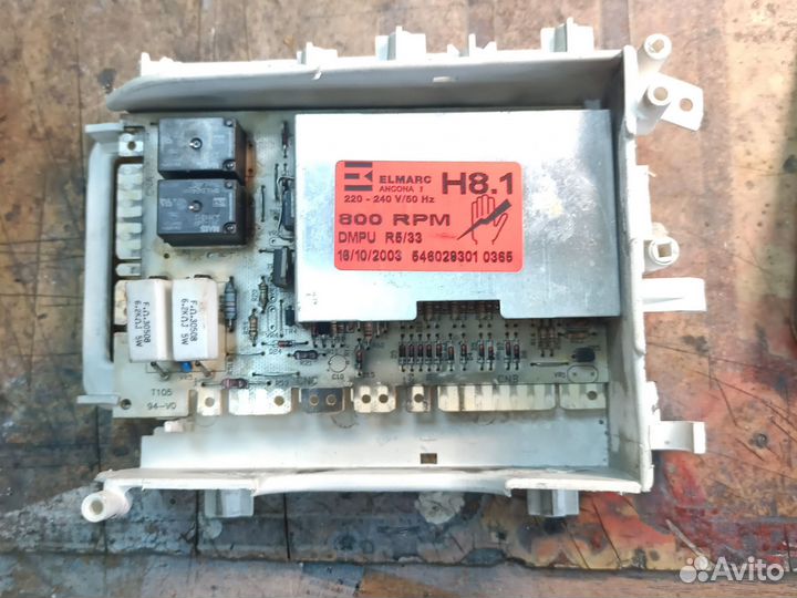 Силовой модуль управления стирально маш whirlpool