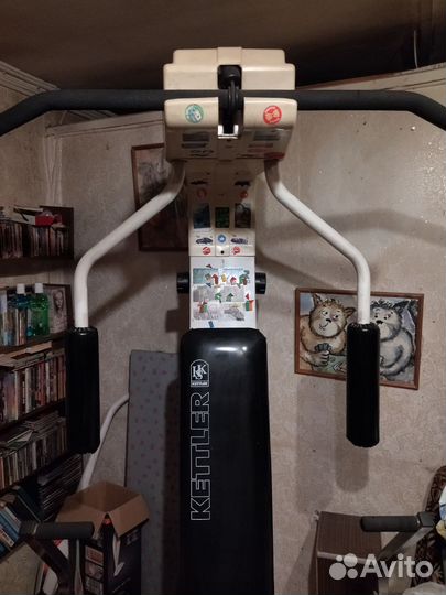 Домашний тренажер kettler и гантели